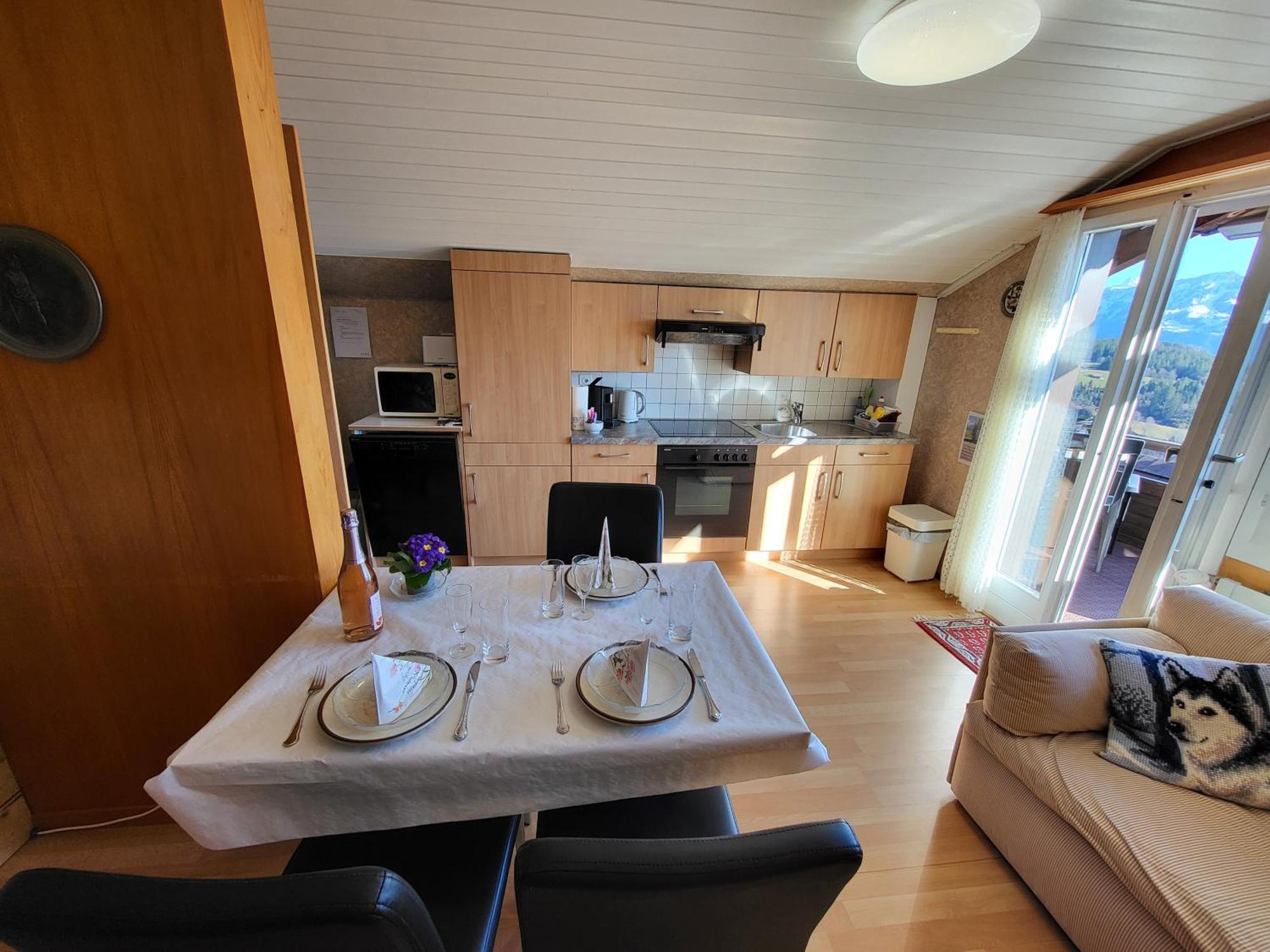 Chalet Lilo 2 Zimmer Top Mountain View Beatenberg Exterior foto